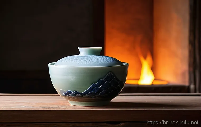 조선 도자기 제작 과정 - **Prompt 2: The Artisan's Focused Craft at the Wheel**
    "A close-up, dynamic shot of a Joseon-era...